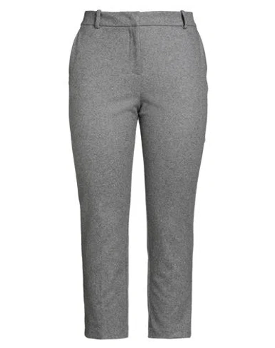 Liviana Conti Woman Pants Grey Size 10 Cashmere, Polyamide In Gray