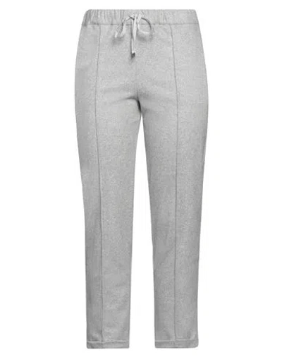 Liviana Conti Woman Pants Grey Size 12 Cashmere, Polyamide In Gray