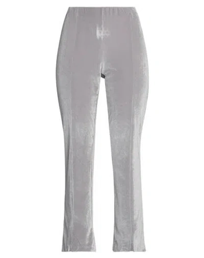 Liviana Conti Woman Pants Grey Size 6 Polyester, Polyamide