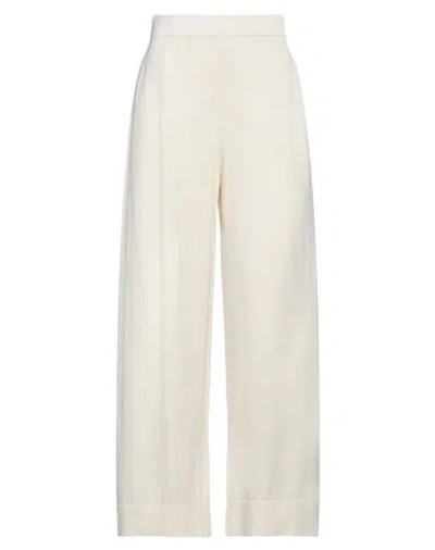Liviana Conti Woman Pants Beige Size 6 Cotton, Polyamide, Elastane, Viscose