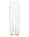 Liviana Conti Woman Pants Ivory Size 8 Viscose, Polyamide In White