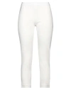 Liviana Conti Woman Pants Ivory Size 8 Viscose, Polyamide, Elastane