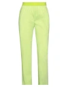 Liviana Conti Woman Pants Light Green Size 4 Cotton, Polyamide, Elastane
