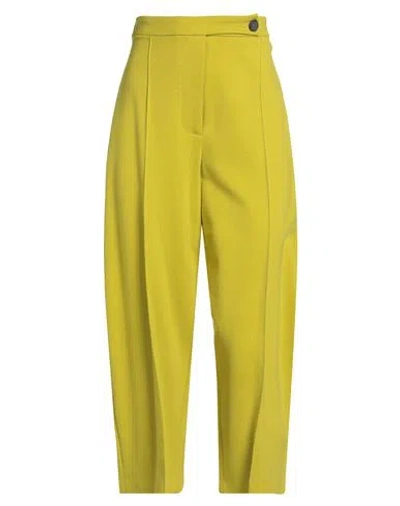 Liviana Conti Woman Pants Lime Green Size 2 Viscose, Polyamide, Elastane