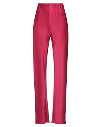 Liviana Conti Woman Pants Magenta Size 10 Acetate, Viscose