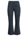Liviana Conti Woman Pants Midnight Blue Size 4 Cotton, Polyamide, Elastane