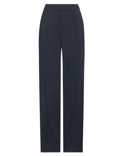 Liviana Conti Woman Pants Midnight Blue Size 4 Viscose, Elastane In Blue