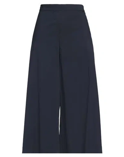 Liviana Conti Woman Pants Midnight Blue Size 6 Cotton, Polyamide, Elastane