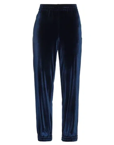 Liviana Conti Woman Pants Midnight Blue Size 6 Polyester, Elastane
