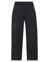 Liviana Conti Woman Pants Midnight Blue Size 8 Viscose, Polyamide, Elastane In Nero