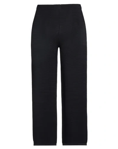 Liviana Conti Woman Pants Navy Size 10 Viscose, Polyamide In Navy Blue