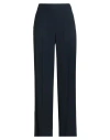 Liviana Conti Woman Pants Navy Size 6 Viscose, Acetate In Blue