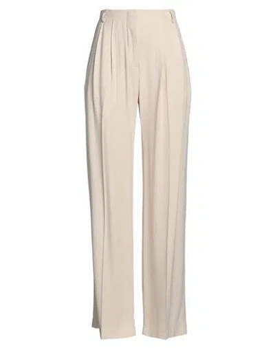 Liviana Conti Woman Pants Off White Size 4 Viscose, Acetate