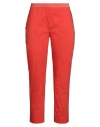 Liviana Conti Woman Pants Orange Size 8 Cotton, Polyamide, Elastane