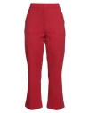 Liviana Conti Woman Pants Red Size 12 Viscose, Polyamide, Elastane In Red