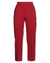 Liviana Conti Woman Pants Red Size 6 Viscose, Polyamide, Elastane
