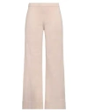Liviana Conti Woman Pants Sand Size 6 Cotton In Beige