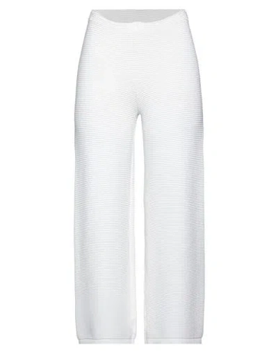 Liviana Conti Woman Pants White Size S Viscose, Polyamide