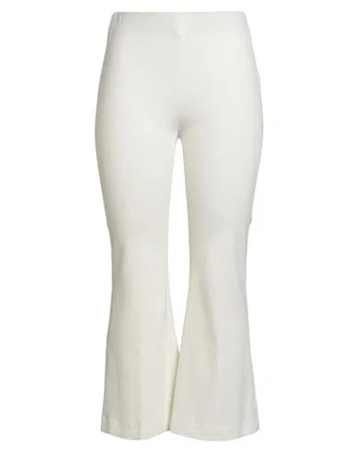 Liviana Conti Woman Pants White Size 4 Viscose, Polyamide, Elastane