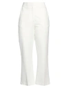 Liviana Conti Woman Pants White Size 4 Viscose, Polyamide, Elastane