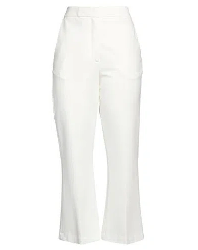 Liviana Conti Woman Pants White Size 4 Viscose, Polyamide, Elastane In White