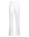 Liviana Conti Woman Pants White Size 8 Cotton, Polyamide, Elastane