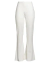 Liviana Conti Woman Pants White Size 8 Viscose, Polyamide, Elastane