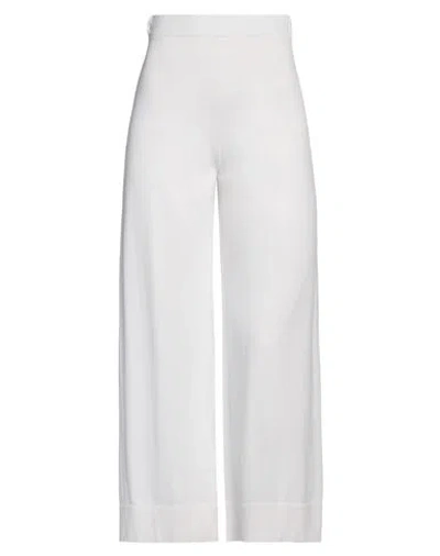 Liviana Conti Woman Pants White Size S Viscose, Polyamide