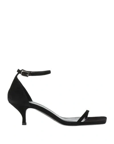 Liviana Conti Woman Sandals Black Size 8 Leather