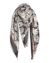 Liviana Conti Woman Scarf Dark Brown Size - Cotton In Brown