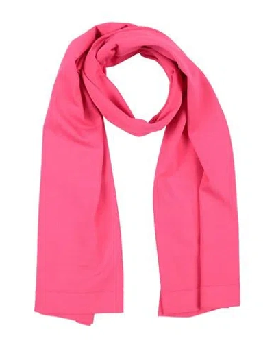 Liviana Conti Woman Scarf Fuchsia Size - Viscose, Polyamide In Pink
