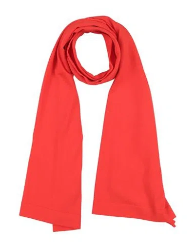 Liviana Conti Woman Scarf Tomato Red Size - Viscose, Polyamide