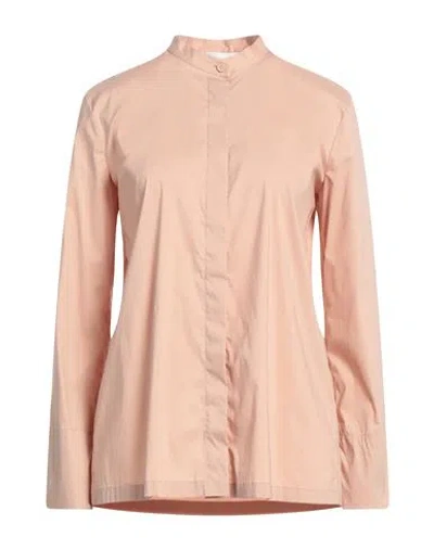 Liviana Conti Woman Shirt Blush Size 4 Cotton, Polyamide, Elastane In Pink