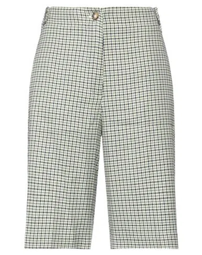 Liviana Conti Woman Shorts & Bermuda Shorts Charcoal Size 6 Virgin Wool, Viscose In Grey
