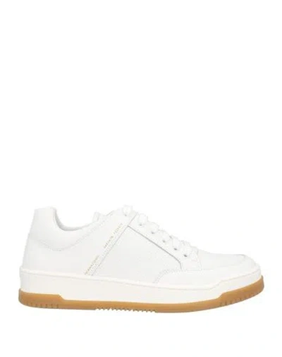 Liviana Conti Woman Sneakers White Size 8 Leather