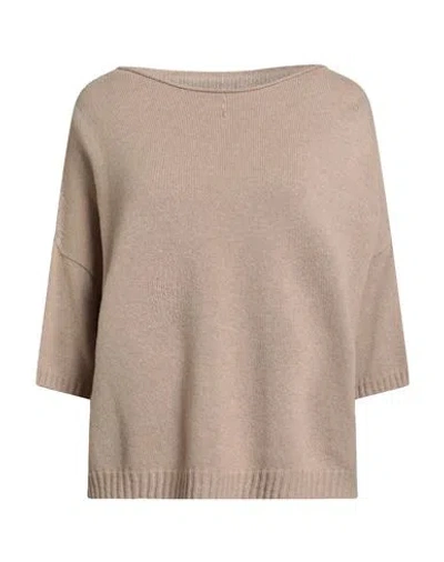 Liviana Conti Woman Sweater Beige Size S Cashmere In Brown