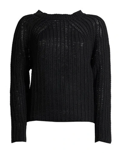 Liviana Conti Woman Sweater Black Size 10 Cashmere, Polyamide