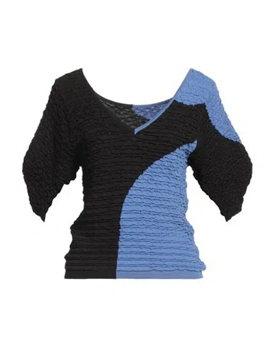 Liviana Conti Woman Sweater Black Size 10 Viscose, Polyamide