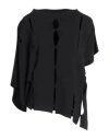Liviana Conti Woman Sweater Black Size 10 Viscose, Polyamide
