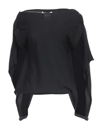 Liviana Conti Woman Sweater Black Size 6 Viscose, Polyamide