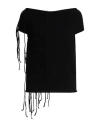 Liviana Conti Woman Sweater Black Size 8 Virgin Wool In Black