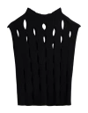 Liviana Conti Woman Sweater Black Size 8 Viscose, Polyamide