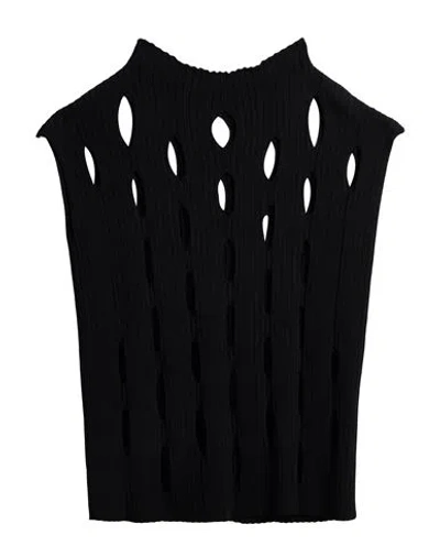 Liviana Conti Woman Sweater Black Size 8 Viscose, Polyamide