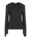 Liviana Conti Woman Sweater Black Size L Virgin Wool, Polypropylene