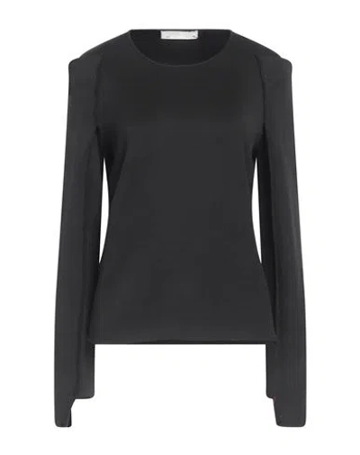 Liviana Conti Woman Sweater Black Size L Virgin Wool, Polypropylene