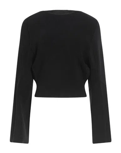 Liviana Conti Woman Sweater Black Size M Virgin Wool