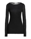 Liviana Conti Woman Sweater Black Size S Wool, Polyamide In Black