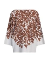 Liviana Conti Woman Sweater Brown Size 6 Viscose, Polyamide, Polypropylene