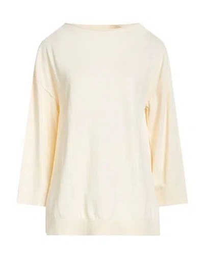 Liviana Conti Woman Sweater Cream Size 6 Viscose, Polyamide In White