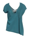 Liviana Conti Woman Sweater Deep Teal Size 8 Viscose, Polyamide, Elastane In Green